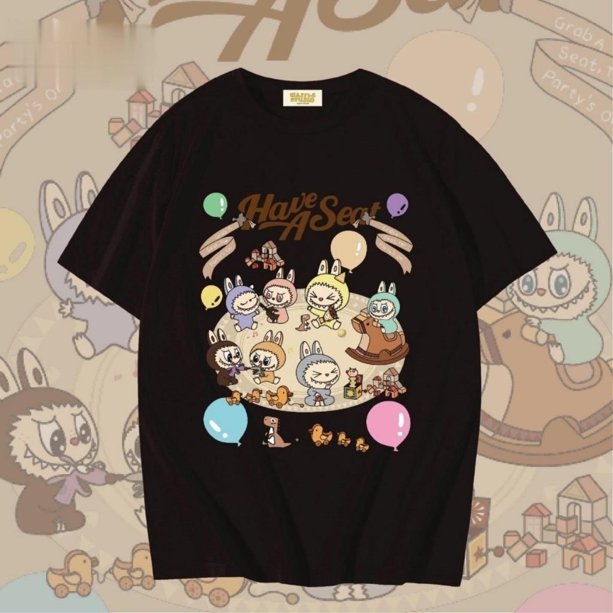 Fashion LABUBU T-shirt Women Oversized Short Sleeved Round Neck Korean Style New Summer Loose Clothes 3XL
Fashion LABUBU T-shirt Women Oversized Short Sleeved Round Neck Korean Style New Summer Loose Clothes 3XL