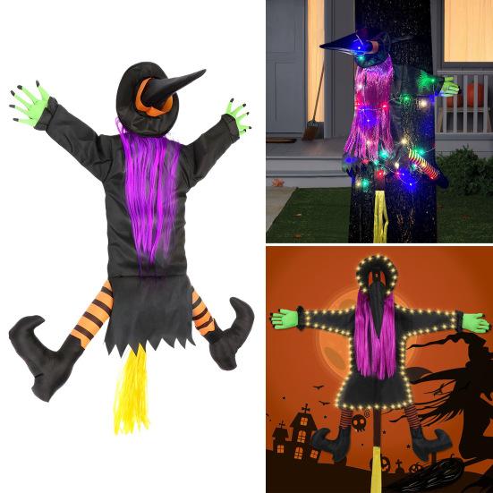 Yousheng Witch Halloween Decoration with Adjustable Straps Large Funny Witch Doll Halloween Decor Props Ornaments for Outdoor Front Yard
Yousheng Witch Halloween Decoration with Adjustable Straps Large Funny Witch Doll Halloween Decor Props Ornaments for Outdoor Front Yard