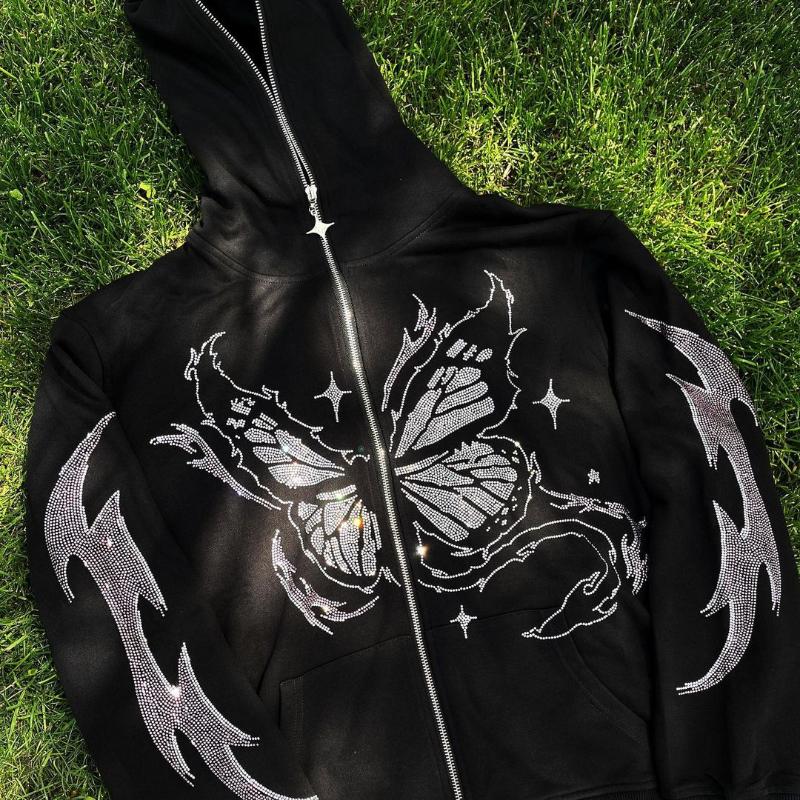 Кардиган с капюшоном и свободной застежкой-молнией с принтом «горячие ромбы» для мужской и женской модной куртки-свитера M чёрный
Кардиган с капюшоном и свободной застежкой-молнией с принтом «горячие ромбы» для мужской и женской модной куртки-свитера M чёрный