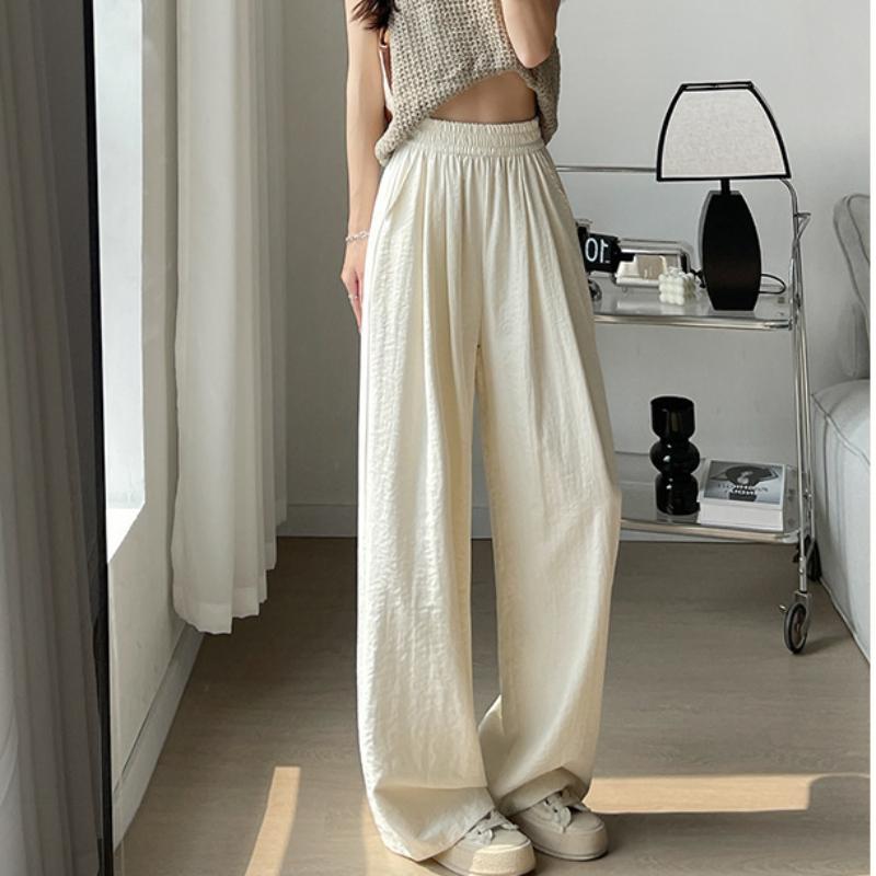 Women s Spring and Summer New Style Small High-waisted Ice Silk Wide-leg Yamamoto Pants S
Women s Spring and Summer New Style Small High-waisted Ice Silk Wide-leg Yamamoto Pants S