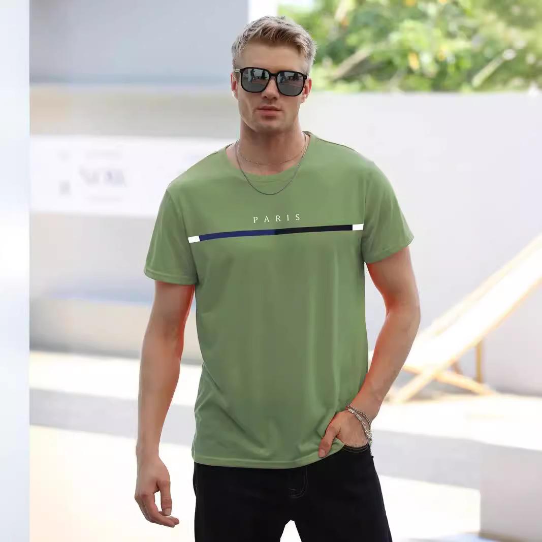 Summer Round Neck 3D Multi-color letters Print Top Fashionable Casual Short Sleeved Men s T-shirts S
Summer Round Neck 3D Multi-color letters Print Top Fashionable Casual Short Sleeved Men s T-shirts S