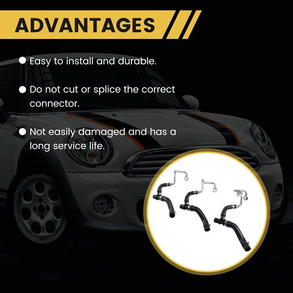 3-Piece Oil Return Pipe Set for BMW Mini Models (Part Nos. 11539845352, 11537645832) None
3-Piece Oil Return Pipe Set for BMW Mini Models (Part Nos. 11539845352, 11537645832) None