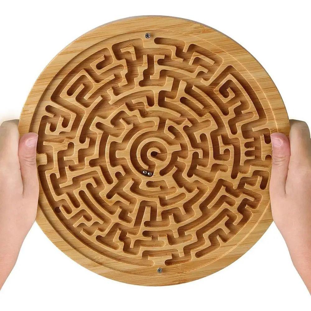 Creative Magnetic Maze Toy Wooden Early Educational Toys Round Maze Board Game Education
Creative Magnetic Maze Toy Wooden Early Educational Toys Round Maze Board Game Education