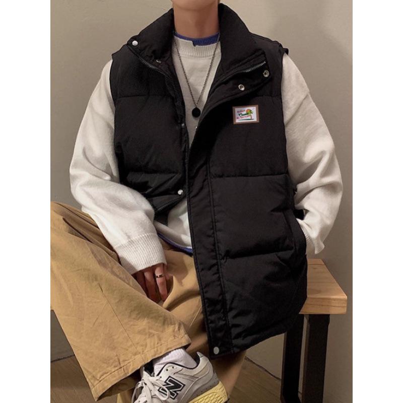 Men s Korean Style Thick Cotton & Waterproof Sleeveless Vest for Autumn/Winter: Versatile, Warm Outerwear 2XL чорний
Men s Korean Style Thick Cotton & Waterproof Sleeveless Vest for Autumn/Winter: Versatile, Warm Outerwear 2XL чорний