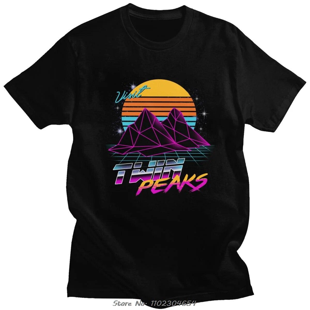 Футболка Vaporwave Visit Twin Peaks для унисекс, хлопковые горные футболки, модная футболка с короткими рукавами, футболка с ТВ 90-х, уличная одежда
Футболка Vaporwave Visit Twin Peaks для унисекс, хлопковые горные футболки, модная футболка с короткими рукавами, футболка с ТВ 90-х, уличная одежда