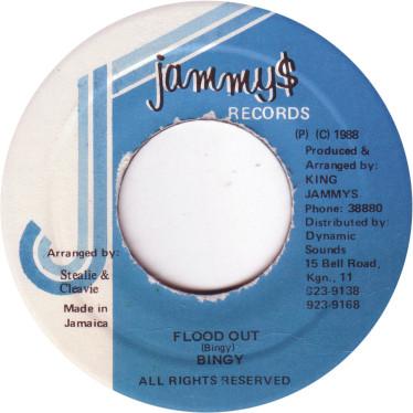 7inch Record REUBEN BINGIE GENERAL DIXON - Flood Out NONE Jammy s Records 1988 Jamaica Reggae, Ska & Dub Used
7inch Record REUBEN BINGIE GENERAL DIXON - Flood Out NONE Jammy s Records 1988 Jamaica Reggae, Ska & Dub Used