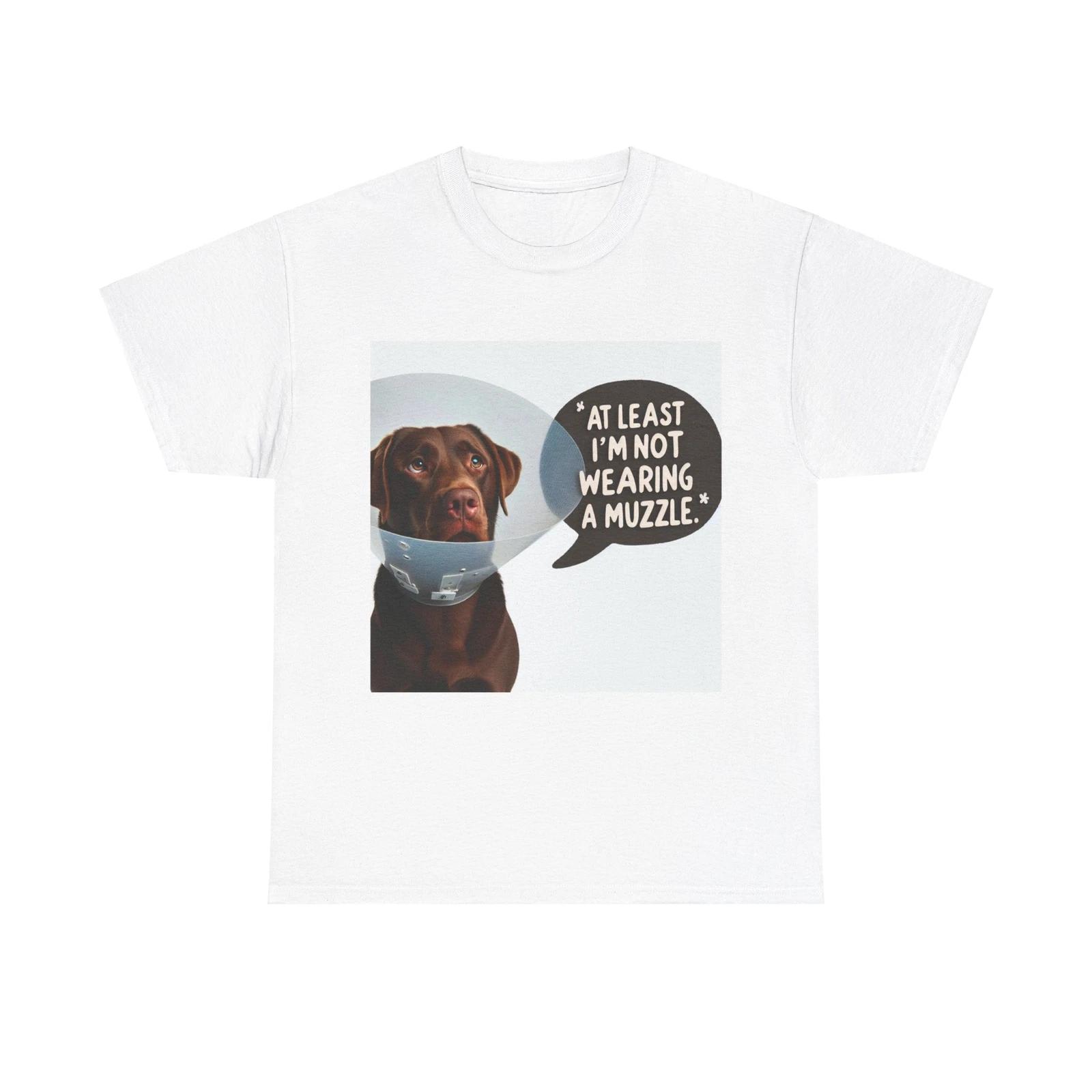 Unisex Adult T Shirt Humorous Labrador Protective Cone Lab Dog Pet Lover Humor XL
Unisex Adult T Shirt Humorous Labrador Protective Cone Lab Dog Pet Lover Humor XL