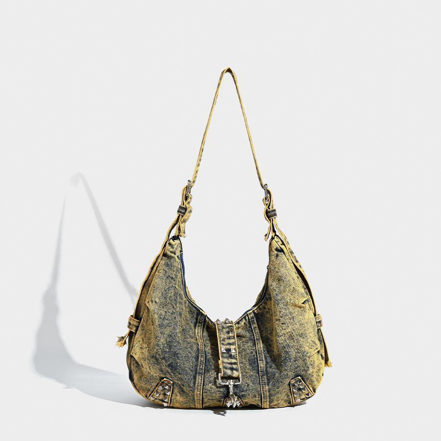 JIAERDI Retro Large Capacity Denim Tote Bag Women Fashionable Casual Crossbody Bags Handbag Ladies Vintage Shoulder Bags 2025 42x26x12cm жовтий
JIAERDI Retro Large Capacity Denim Tote Bag Women Fashionable Casual Crossbody Bags Handbag Ladies Vintage Shoulder Bags 2025 42x26x12cm жовтий