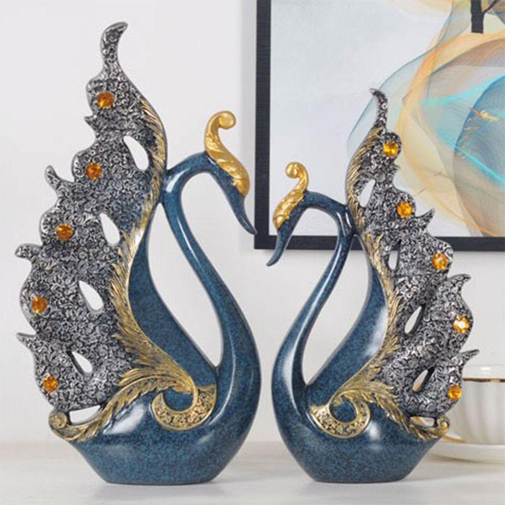 2pcs Creative Animal Sculpture Cute Miniatures Figurine Couple Swan Statue New Year золотой
2pcs Creative Animal Sculpture Cute Miniatures Figurine Couple Swan Statue New Year золотой
