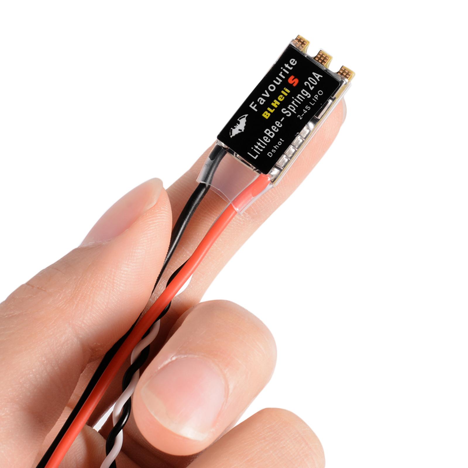 Favorite FVT LittleBee 20A Brushless ESC 4pcs BLHeli_S OPTO 2-4S Підтримує Mulitshot OneShot125 1pcs чорний
Favorite FVT LittleBee 20A Brushless ESC 4pcs BLHeli_S OPTO 2-4S Підтримує Mulitshot OneShot125 1pcs чорний