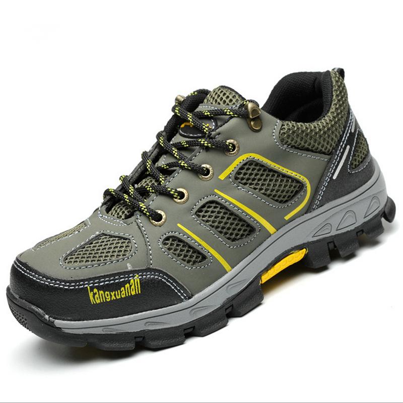 Мужские рабочие ботинки со стальным носком, мягкие, дышащие, нескользящие, неразрушаемые, устойчивые к проколам, удобные, зеленые -18 39
Мужские рабочие ботинки со стальным носком, мягкие, дышащие, нескользящие, неразрушаемые, устойчивые к проколам, удобные, зеленые -18 39