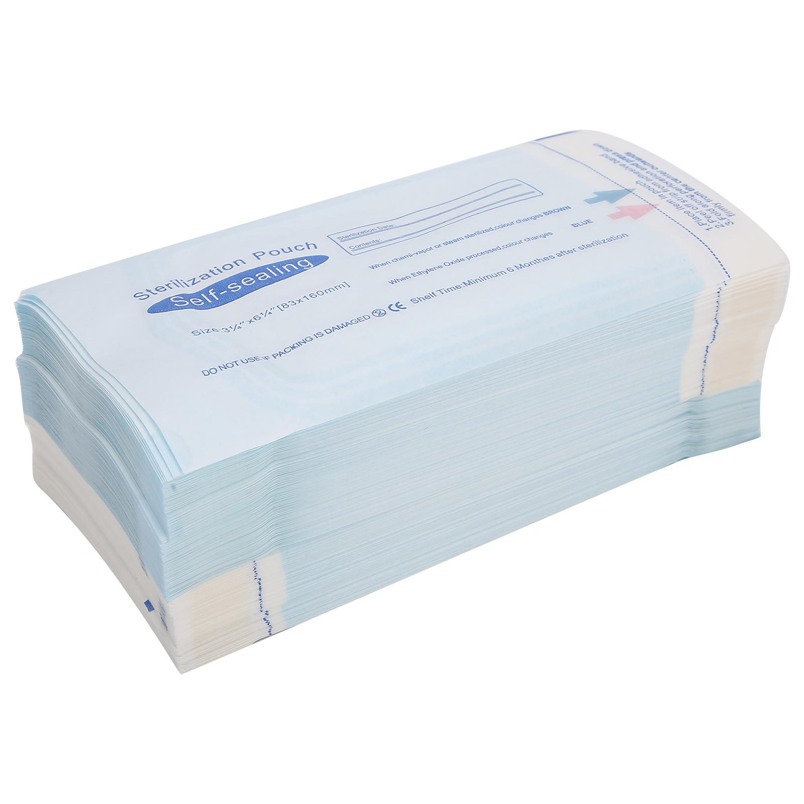 200pcs / Box Self Sealing Cleaning Pouch Storage Bag for Dental Materials Tool (83 x 160mm)
200pcs / Box Self Sealing Cleaning Pouch Storage Bag for Dental Materials Tool (83 x 160mm)