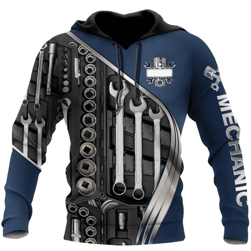 Мужские толстовки с капюшоном Винтажные толстовки Осенняя одежда Персонализированные топы с принтом имени Механика 3D Уличная повседневная толстовка с капюшоном Оверсайз-пуловер S 
Мужские толстовки с капюшоном Винтажные толстовки Осенняя одежда Персонализированные топы с принтом имени Механика 3D Уличная повседневная толстовка с капюшоном Оверсайз-пуловер S