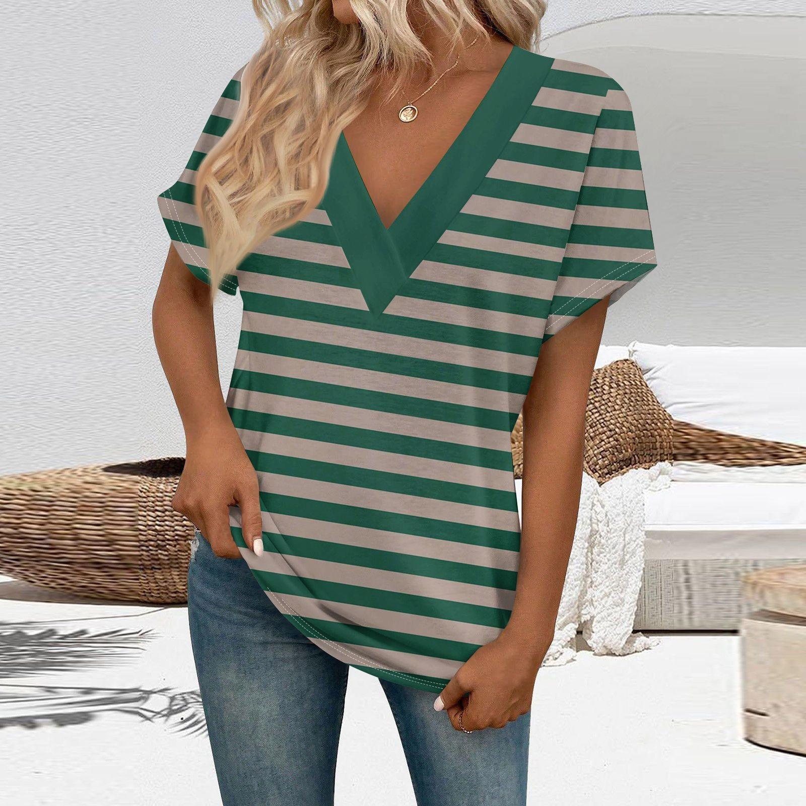 Футболки с коротким рукавом, футболки с v-образным вырезом, женские модные топы, модные легкие, мягкие повседневные летние наряды M
Футболки с коротким рукавом, футболки с v-образным вырезом, женские модные топы, модные легкие, мягкие повседневные летние наряды M