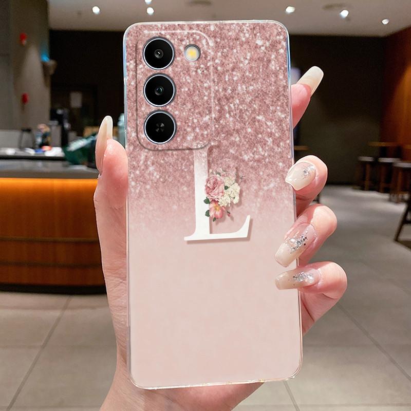 Case For Realme C83 5G/P4 Lite 5G Jelly Clear TPU Anti-scratch Soft Casing Lucky Letter Pink Shiny A To Z Pattern Couple Shell P4 Lite 5G
Case For Realme C83 5G/P4 Lite 5G Jelly Clear TPU Anti-scratch Soft Casing Lucky Letter Pink Shiny A To Z Pattern Couple Shell P4 Lite 5G