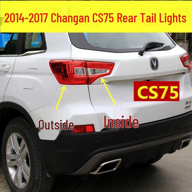 Compatible with Changan CS75: Rear Tail Light Assembly, Turn Signal, Brake Light, Reverse Light, and Taillight Housing.
Compatible with Changan CS75: Rear Tail Light Assembly, Turn Signal, Brake Light, Reverse Light, and Taillight Housing.