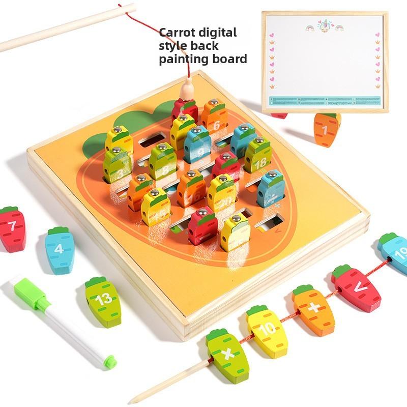 Montessori Childrens Ninein One Wooden Puzzle Storage Box With Features For Early Education Carrot Number
Montessori Childrens Ninein One Wooden Puzzle Storage Box With Features For Early Education Carrot Number