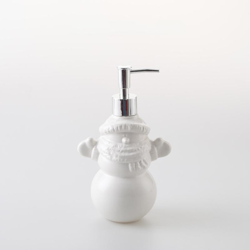 Керамический флакон для лосьона Медведь/пингвин/снеговик Рождественский дозатор мыла Бутылки для дезинфицирующего средства для рук Бутылки для шампуня Бутылки для геля для душа
Керамический флакон для лосьона Медведь/пингвин/снеговик Рождественский дозатор мыла Бутылки для дезинфицирующего средства для рук Бутылки для шампуня Бутылки для геля для душа