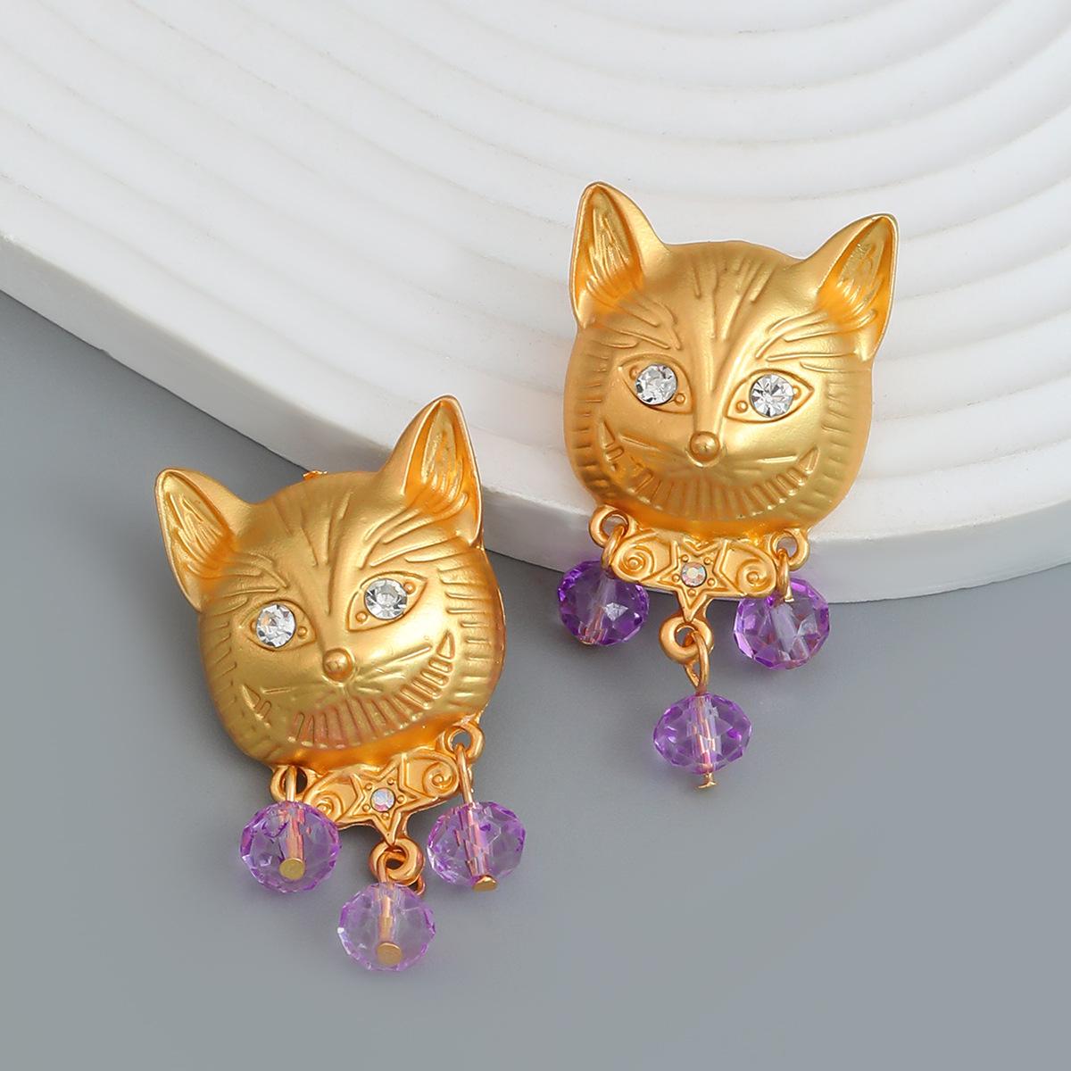 Серьги из сплава, женские модные серьги с котенком, металлические серьги, ювелирные изделия
Серьги из сплава, женские модные серьги с котенком, металлические серьги, ювелирные изделия