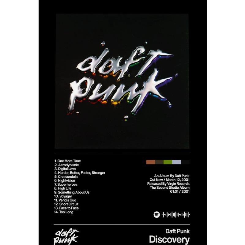 Винтажный Daft Punk 1997 Альбом Музыкальная Легенда Арт Постер Холст Живопись Настенные Принты Картина для Гостиной Музыкальной Студии Домашний Декор 21cm×30cm NoFrame
Винтажный Daft Punk 1997 Альбом Музыкальная Легенда Арт Постер Холст Живопись Настенные Принты Картина для Гостиной Музыкальной Студии Домашний Декор 21cm×30cm NoFrame
