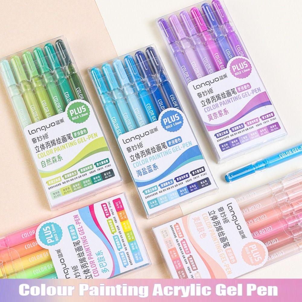 Stackable Color Acrylic Gel Pen Quick Drying Art Watercolor Pen Professional Marker Pen Painting Monet Purple
Stackable Color Acrylic Gel Pen Quick Drying Art Watercolor Pen Professional Marker Pen Painting Monet Purple