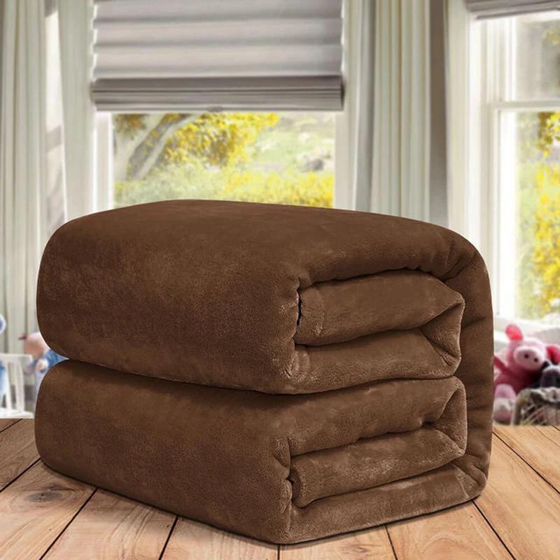 WOSTAR Winter coral fleece blanket of bed soft bedspread sofa throw thick bed sheet extra large size microfiber faux fur blanket 100x70cm
WOSTAR Winter coral fleece blanket of bed soft bedspread sofa throw thick bed sheet extra large size microfiber faux fur blanket 100x70cm