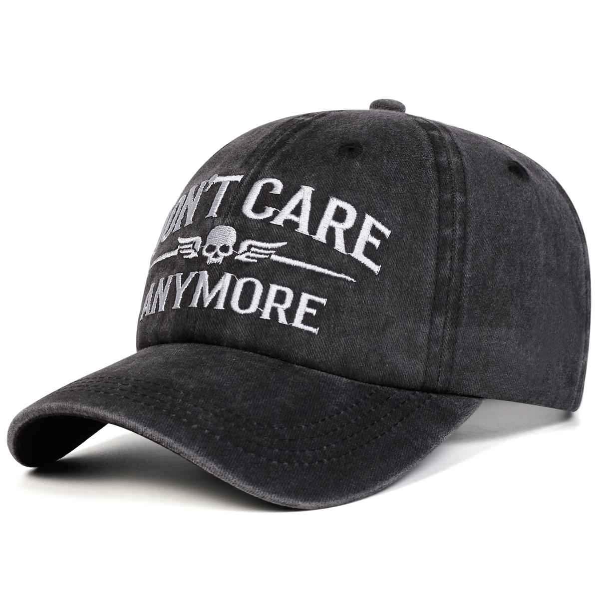 Unisex Dont Care Anymore Embroidery Wash Baseball Caps Spring Autumn Outdoor Adjustable Casual Hats Sunscreen Hat Sports Cap
Unisex Dont Care Anymore Embroidery Wash Baseball Caps Spring Autumn Outdoor Adjustable Casual Hats Sunscreen Hat Sports Cap