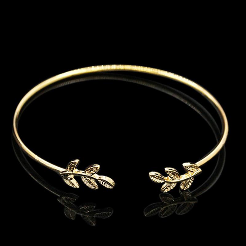 Women s Open Cuff Gold Color Leaf Bangles European Charming Exaggerated Charm Bracelets for Ladies Beach Vacation Hand Zircon
Women s Open Cuff Gold Color Leaf Bangles European Charming Exaggerated Charm Bracelets for Ladies Beach Vacation Hand Zircon