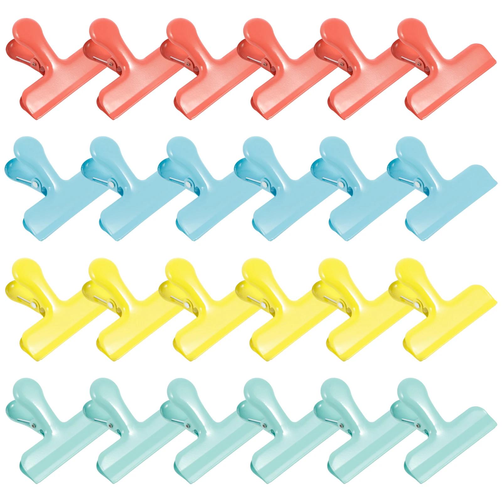 24Pcs Chips Clips Stainless Steel Bag Clips Kitchen Storage Food Snack Seal Sealing Bag Clips Paper Clips For Home Office
24Pcs Chips Clips Stainless Steel Bag Clips Kitchen Storage Food Snack Seal Sealing Bag Clips Paper Clips For Home Office