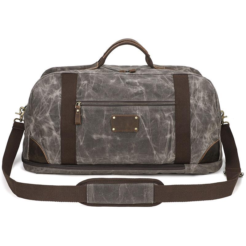 Retro large-capacity travel bag, luggage bag, casual canvas, shoulder messenger travel bag, handbag, multi-purpose bag. серый
Retro large-capacity travel bag, luggage bag, casual canvas, shoulder messenger travel bag, handbag, multi-purpose bag. серый