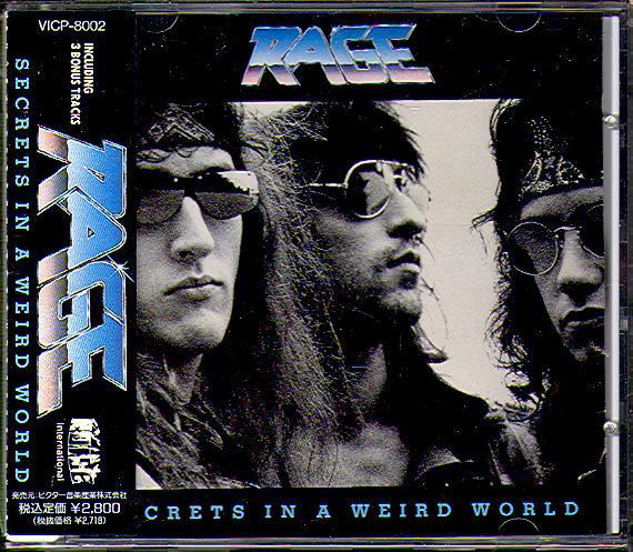 CD RAGE - Secrets In A Weird World VICP8002 Noise Internati 1990 Japan Metal Used
CD RAGE - Secrets In A Weird World VICP8002 Noise Internati 1990 Japan Metal Used