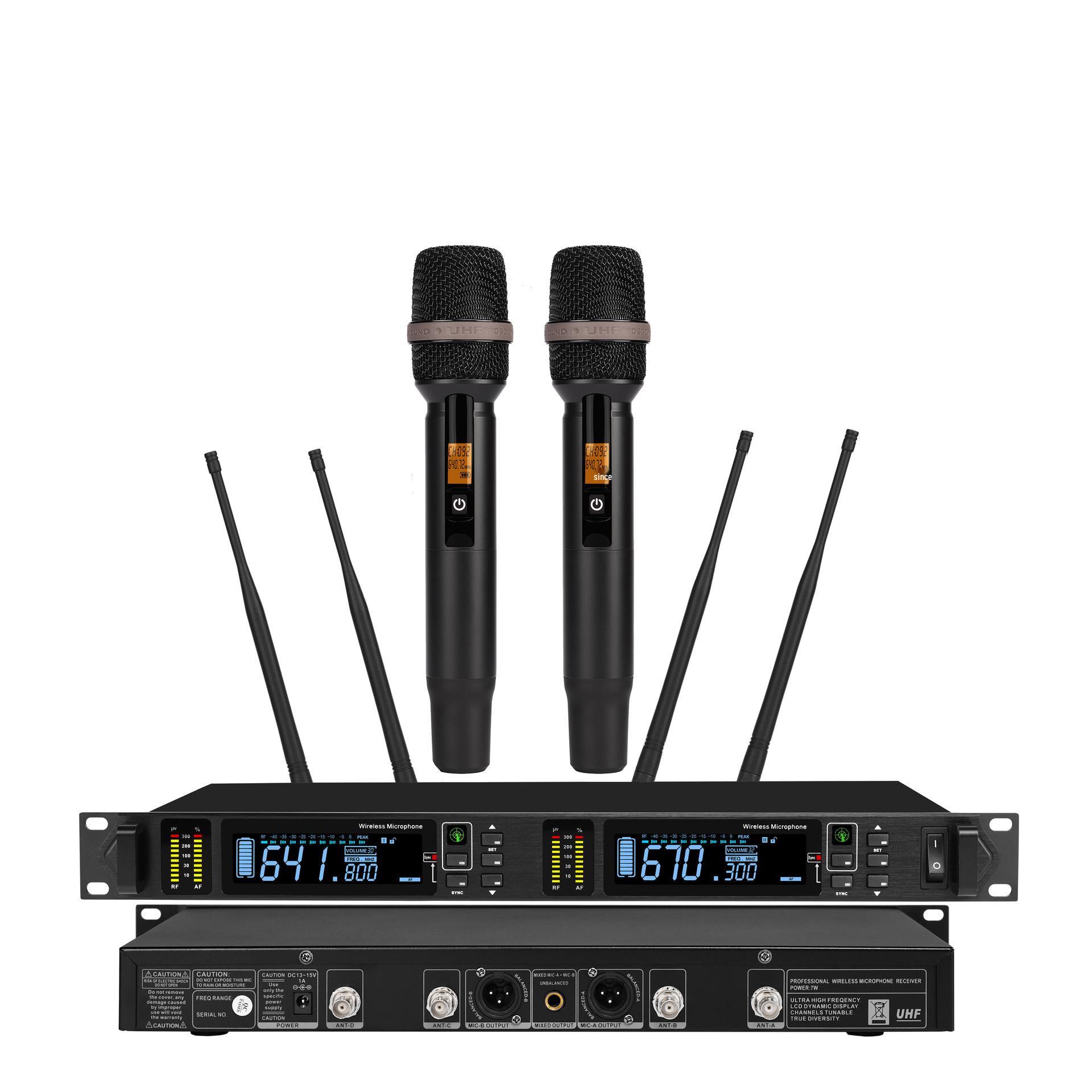 True Diversity One-to-Two Wireless Microphone - In Stock P840 True Diversity with Rose Gold Handheld чорний
True Diversity One-to-Two Wireless Microphone - In Stock P840 True Diversity with Rose Gold Handheld чорний