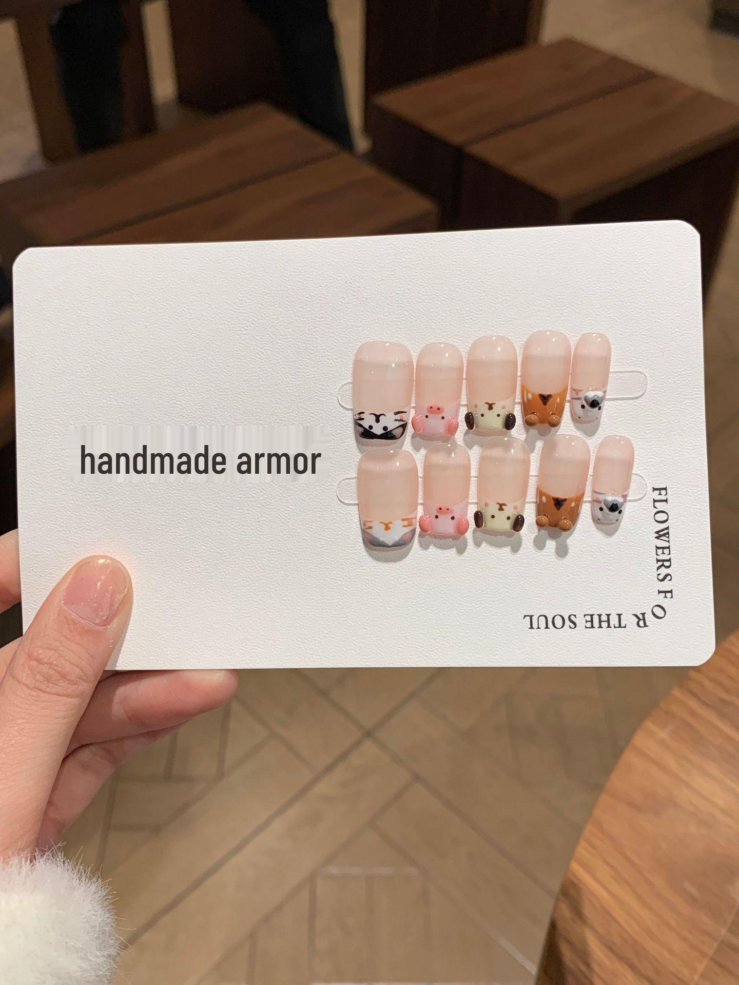 Очаровательные котята и щенки Французский ручной работы накладные ногти - Короткие, нюдовые, для светлой кожи и студентов Large
Очаровательные котята и щенки Французский ручной работы накладные ногти - Короткие, нюдовые, для светлой кожи и студентов Large