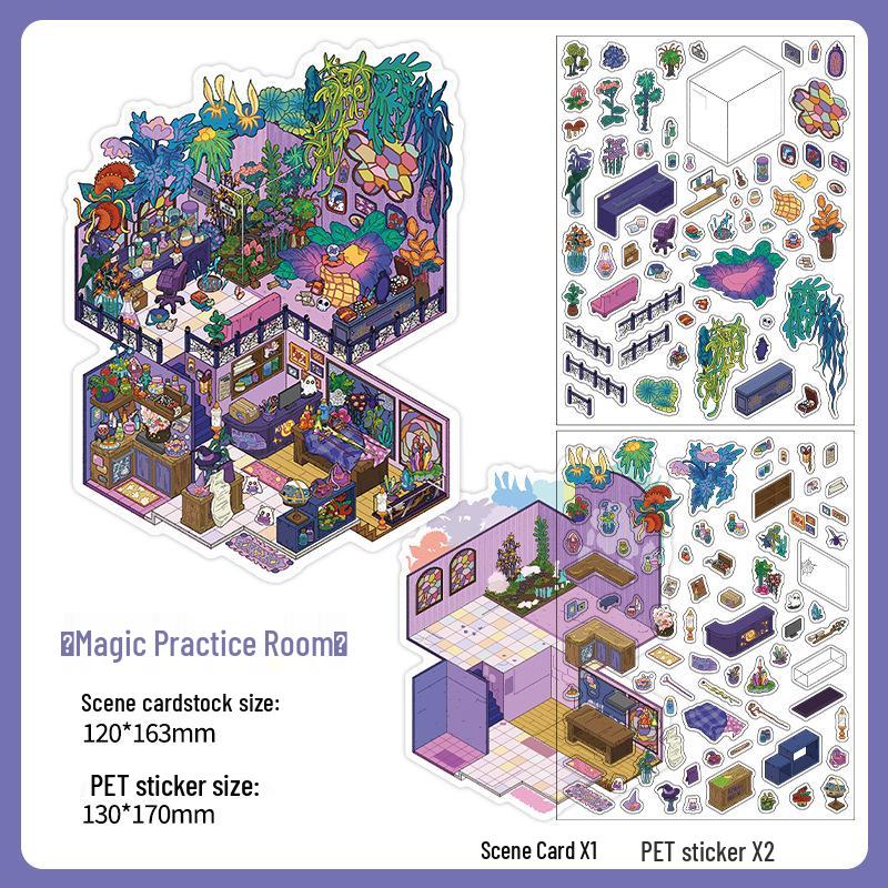 Infeel.Me Today s Business 35th Ed. Retro 2.5D Landscape Sticker for DIY Decompression Painting
Infeel.Me Today s Business 35th Ed. Retro 2.5D Landscape Sticker for DIY Decompression Painting