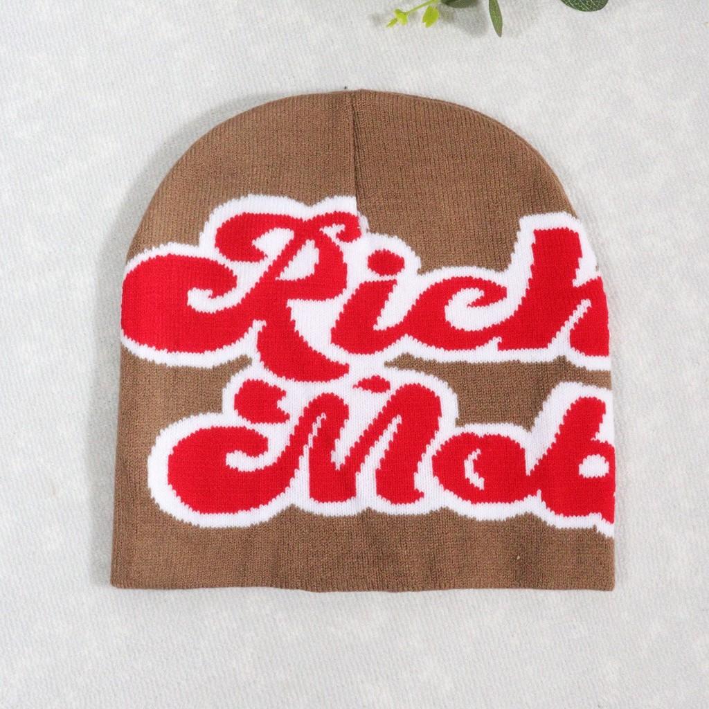 Blocked Fashion Color Letter Pattern Neutral Casual Warm Knitted Hat For Autumn
Blocked Fashion Color Letter Pattern Neutral Casual Warm Knitted Hat For Autumn