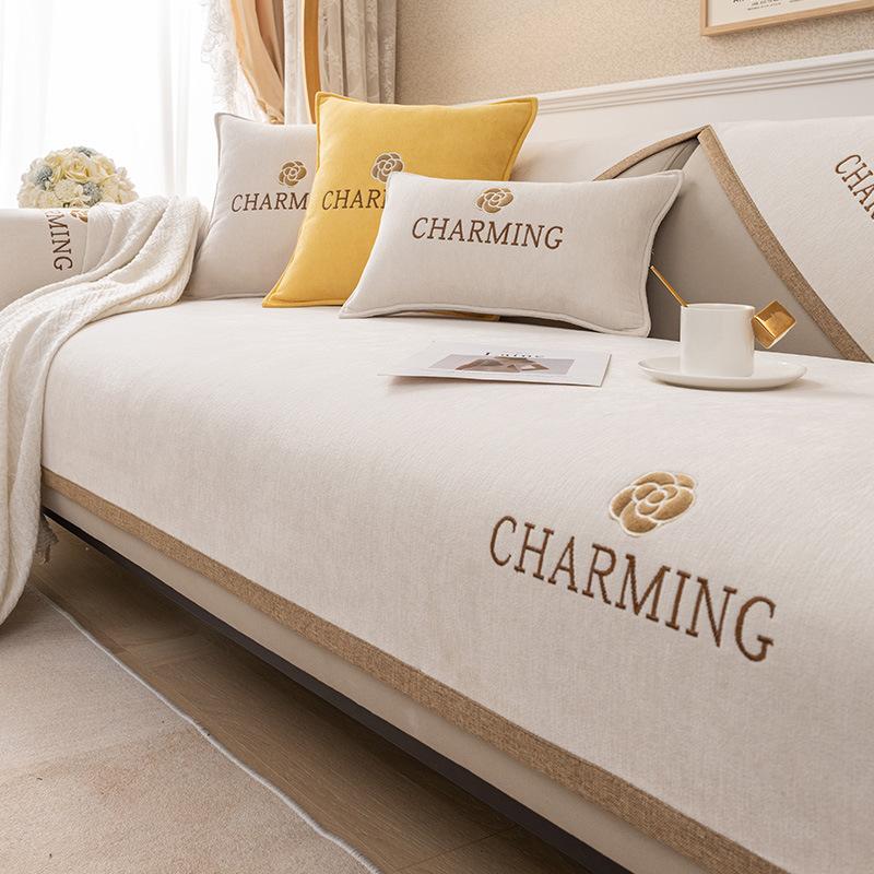 New Light Luxury Sofa Cushion Modern Anti-Slip Cover Four Seasons Universal Soft Comfortable Sofa Protector 70*70
New Light Luxury Sofa Cushion Modern Anti-Slip Cover Four Seasons Universal Soft Comfortable Sofa Protector 70*70