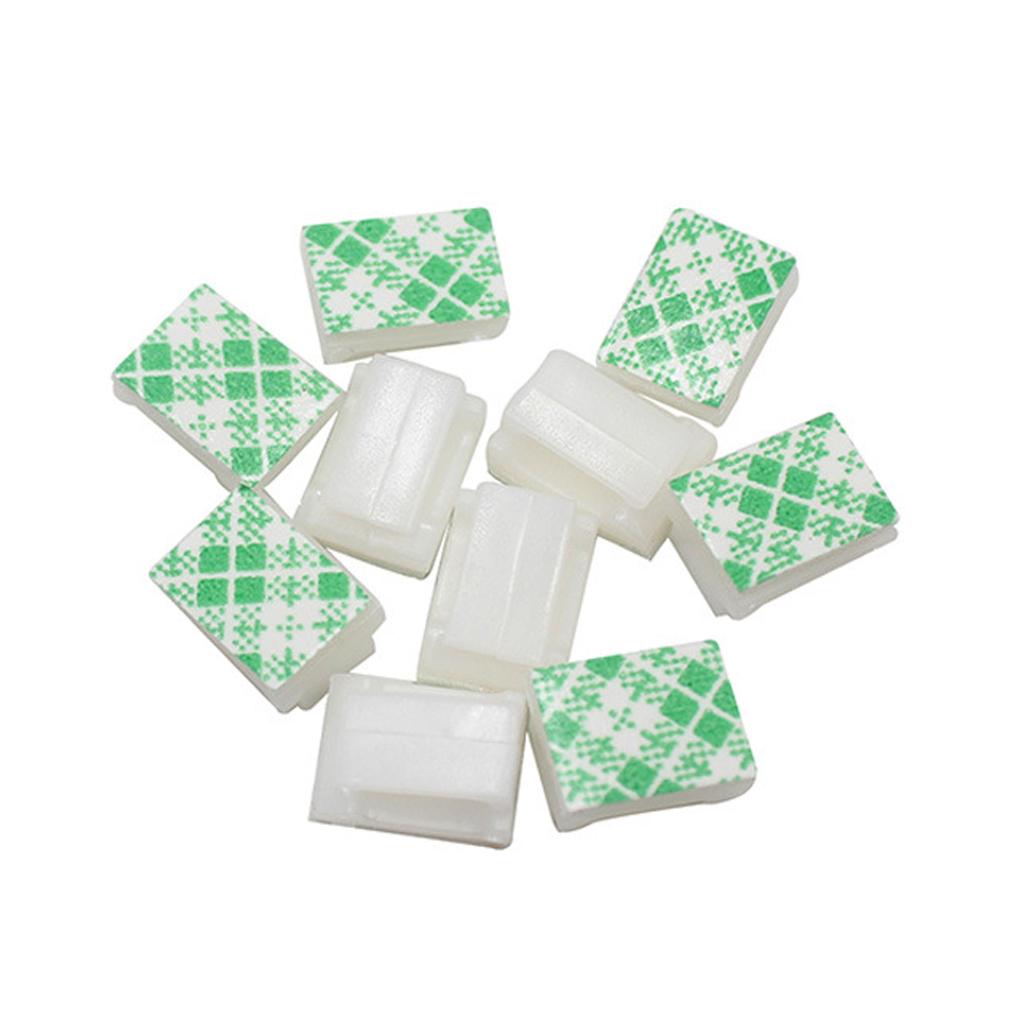 50pcs Cable Clip Self-Adhesive Electrical Wire Clip Plastic Cable Management Clip Portable Wire Cable Holder Clamp
50pcs Cable Clip Self-Adhesive Electrical Wire Clip Plastic Cable Management Clip Portable Wire Cable Holder Clamp