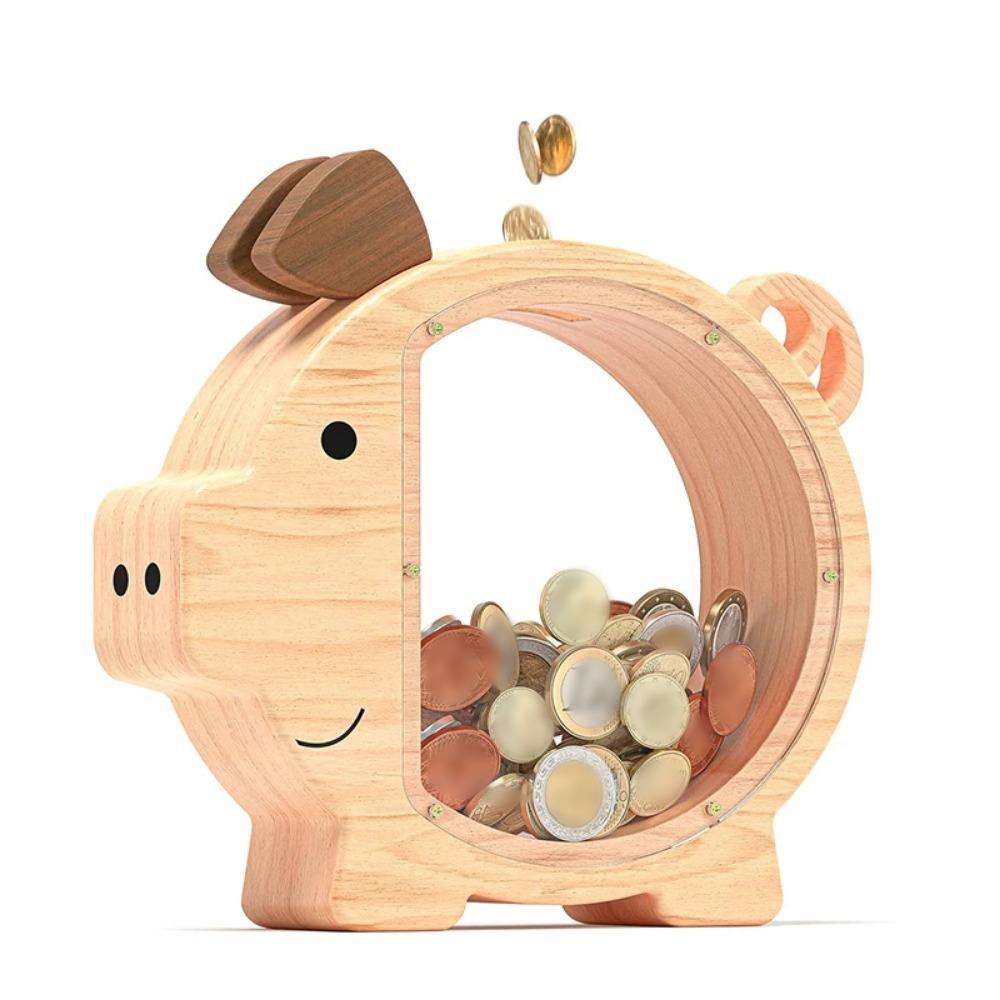 Прозрачная деревянная копилка Небьющаяся емкость для денег Прочный кейс для хранения наличных Детям хаки
Прозрачная деревянная копилка Небьющаяся емкость для денег Прочный кейс для хранения наличных Детям хаки