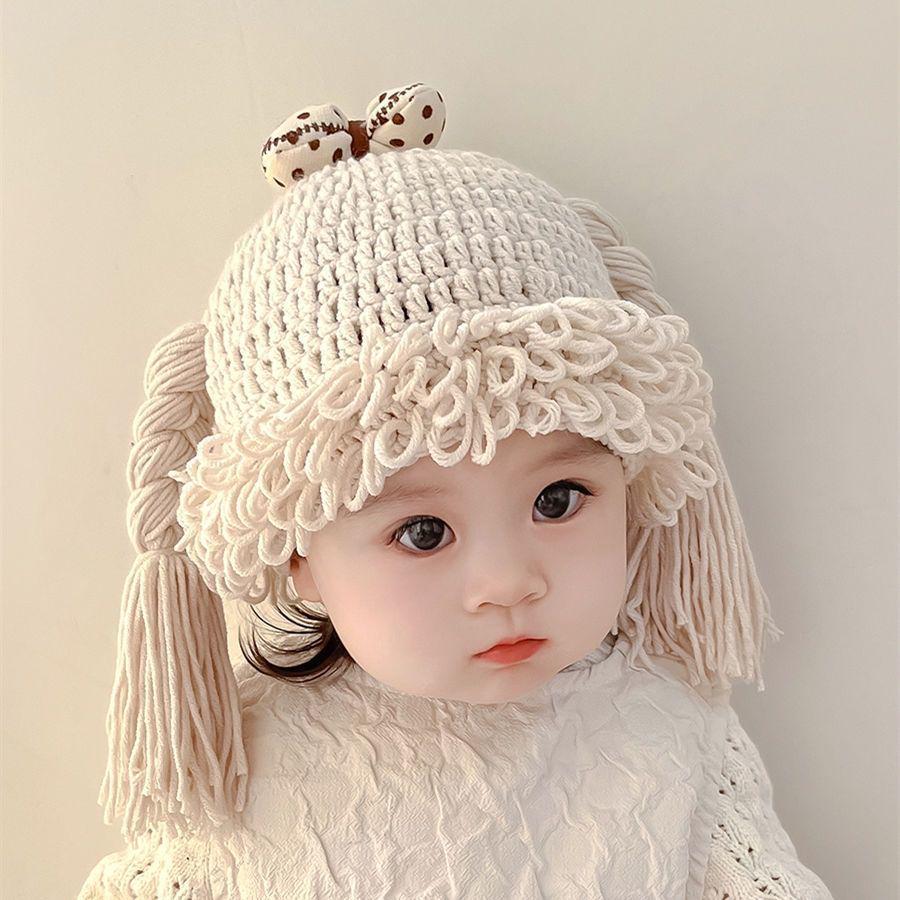 Handmade Woolen Wig Hat for Kids: Cute Autumn/Winter Accessory for Boys & Girls One Size
Handmade Woolen Wig Hat for Kids: Cute Autumn/Winter Accessory for Boys & Girls One Size