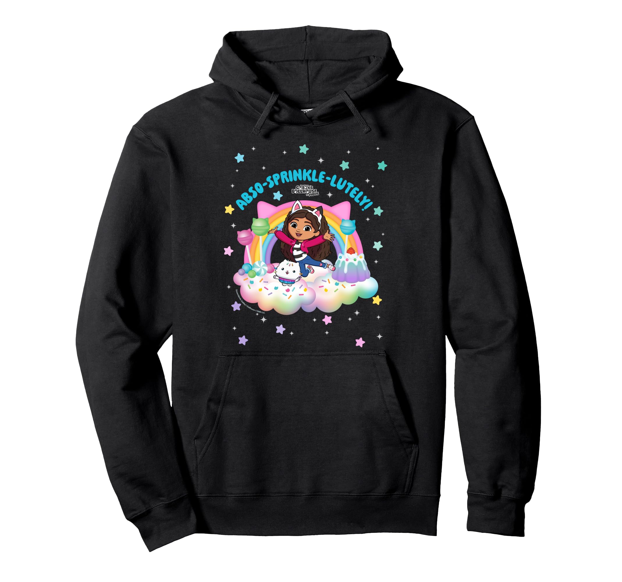 DreamWorks Gabby s Dollhouse The Movie Abso-Sprinkle-Lutely Hoodie
DreamWorks Gabby s Dollhouse The Movie Abso-Sprinkle-Lutely Hoodie