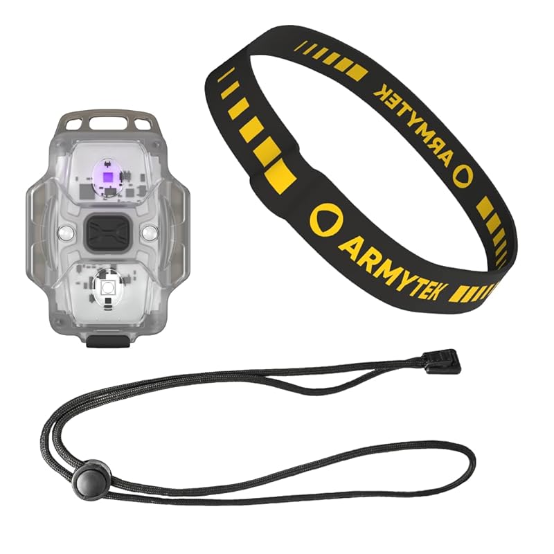 ARMYTEK CRYSTAL GREY WUV small light multifunctional crystal wearable light Headband included
ARMYTEK CRYSTAL GREY WUV small light multifunctional crystal wearable light Headband included