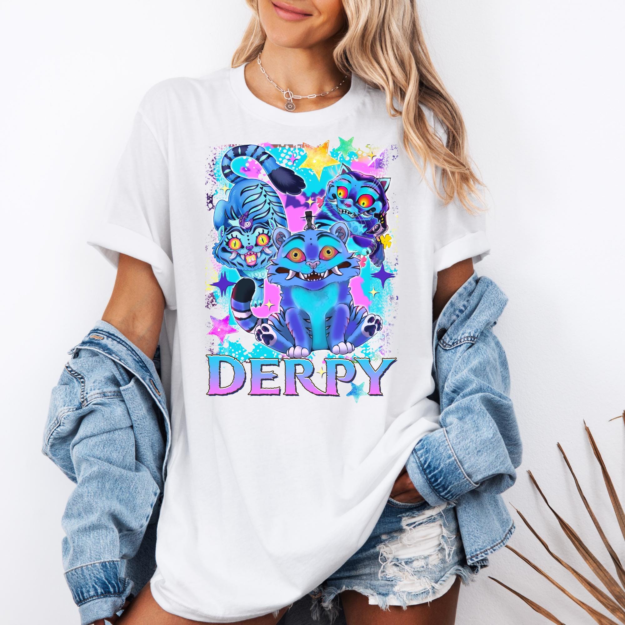 Demon Hunters Kpop Shirt Derpy T- Shirt Huntrix Kpop Shirt Huntrix Merch Shirt Music Tiger Shirt Cute Derpy Tee For Huntrix Fan XL
Demon Hunters Kpop Shirt Derpy T- Shirt Huntrix Kpop Shirt Huntrix Merch Shirt Music Tiger Shirt Cute Derpy Tee For Huntrix Fan XL