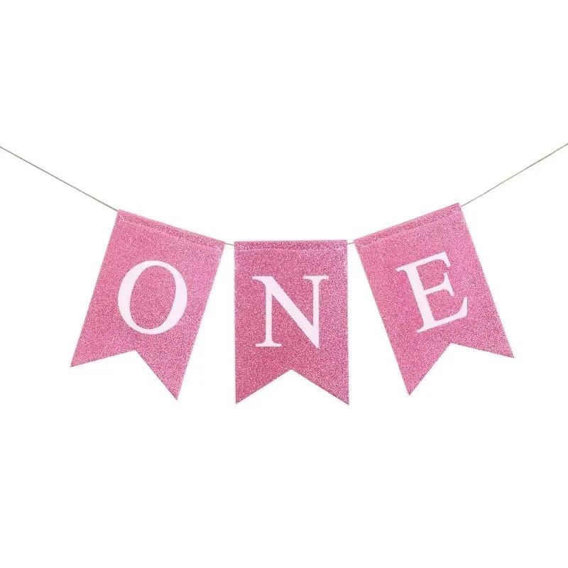 First Birthday Banner with ONE Text Garland Style Decoration for Infant Boys and Girls Perfect As Party Decor Memorial Keepsake
First Birthday Banner with ONE Text Garland Style Decoration for Infant Boys and Girls Perfect As Party Decor Memorial Keepsake