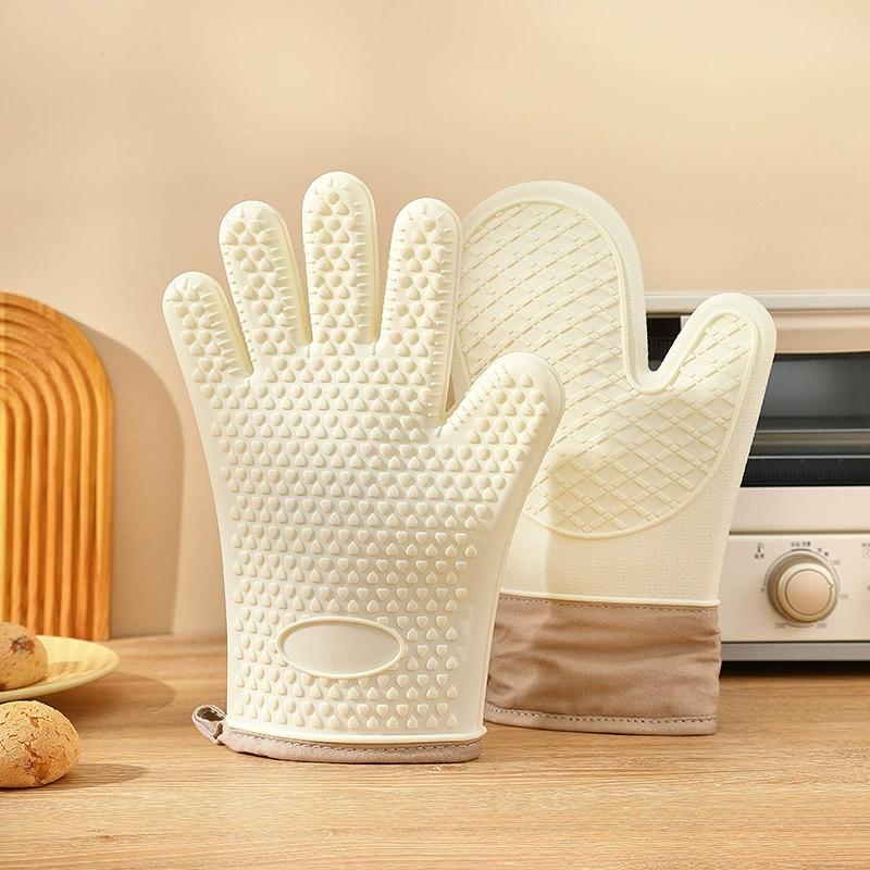 Anti-scald Silicone Oven Mitts for Kitchen Non-Slip Insulated Microwave Gloves for Baking BBQ Gloves Heat Insulation Mittens
Anti-scald Silicone Oven Mitts for Kitchen Non-Slip Insulated Microwave Gloves for Baking BBQ Gloves Heat Insulation Mittens