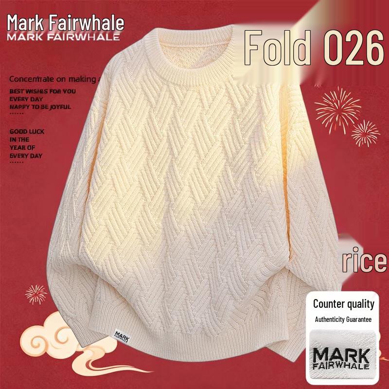 Mark Fairwhale Men s Autumn Winter Loose Crew Neck Sweater XL
Mark Fairwhale Men s Autumn Winter Loose Crew Neck Sweater XL