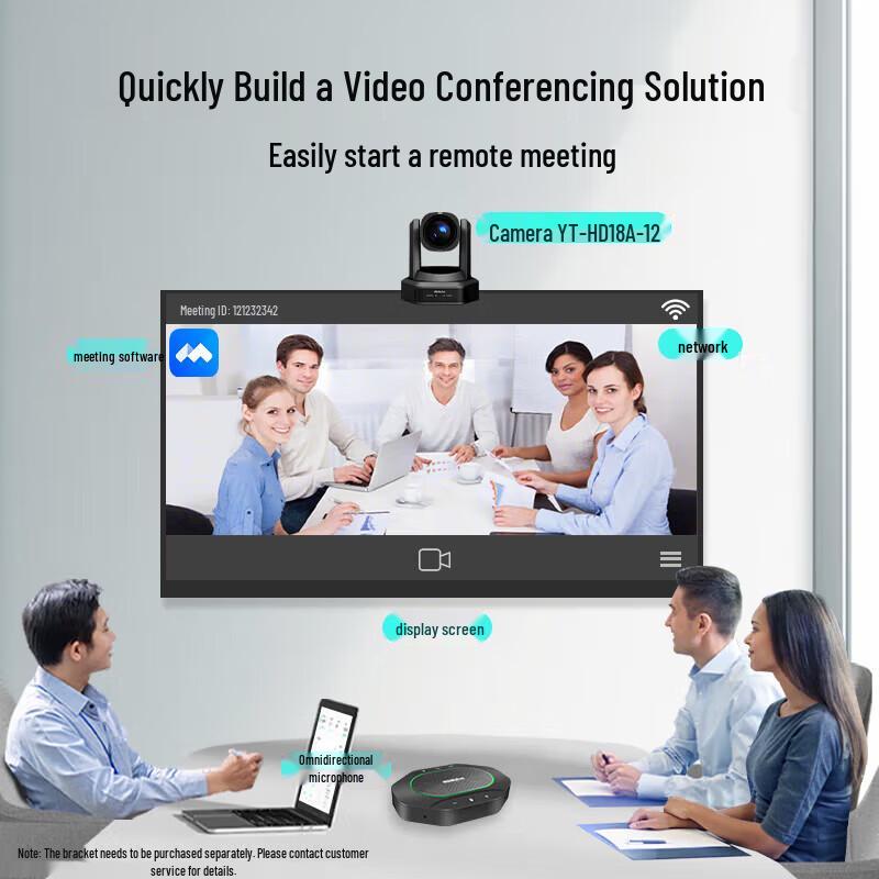 Lenovo thinkplus Video Conference System Kit (CN version)
Lenovo thinkplus Video Conference System Kit (CN version)