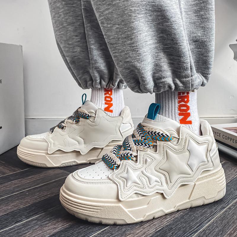 Men s shoes 2024 new Guochao star shoes niche design thick-soled heightening casual board shoes Korean version of versatile bread shoes 44 бежевий
Men s shoes 2024 new Guochao star shoes niche design thick-soled heightening casual board shoes Korean version of versatile bread shoes 44 бежевий