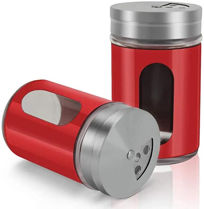 2 PCS/SET Stainless Steel Seasoning Bottle PeppercornSeasoningBottle Outdoor Barbecue Tools Porous Rotating Lid Seasoning Bottle красный
2 PCS/SET Stainless Steel Seasoning Bottle PeppercornSeasoningBottle Outdoor Barbecue Tools Porous Rotating Lid Seasoning Bottle красный