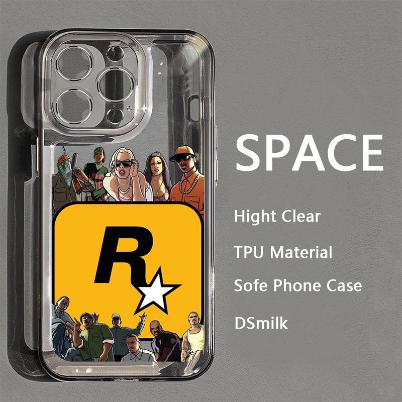 GTA5 iPhone 15 Pro Transparent Anti-Drop Case for Apple 15/14/12/11/Xs Max/8 Plus iPhone 12
GTA5 iPhone 15 Pro Transparent Anti-Drop Case for Apple 15/14/12/11/Xs Max/8 Plus iPhone 12