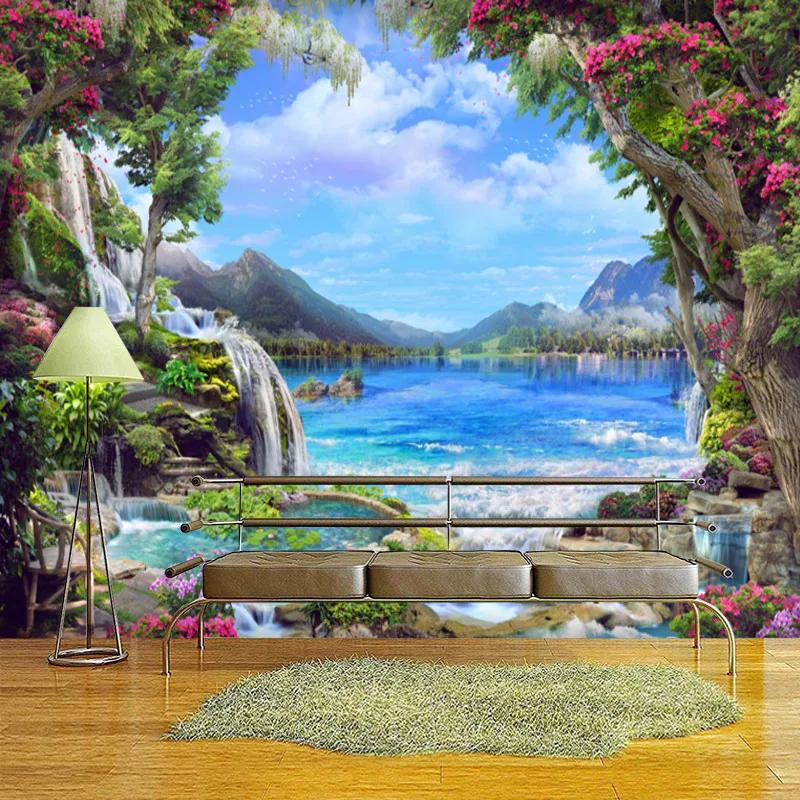 Woods 3d Mural Waterfall Natural Scenery Wallpaper Bedroom Living Room Sofa Hotel Wall Mural 200 cm(W) x 140 cm(H)
Woods 3d Mural Waterfall Natural Scenery Wallpaper Bedroom Living Room Sofa Hotel Wall Mural 200 cm(W) x 140 cm(H)